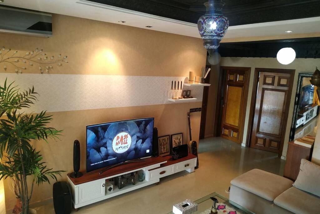 Superbe appartement en résidence privée devant la mer avec piscine Bouznika Exterior foto